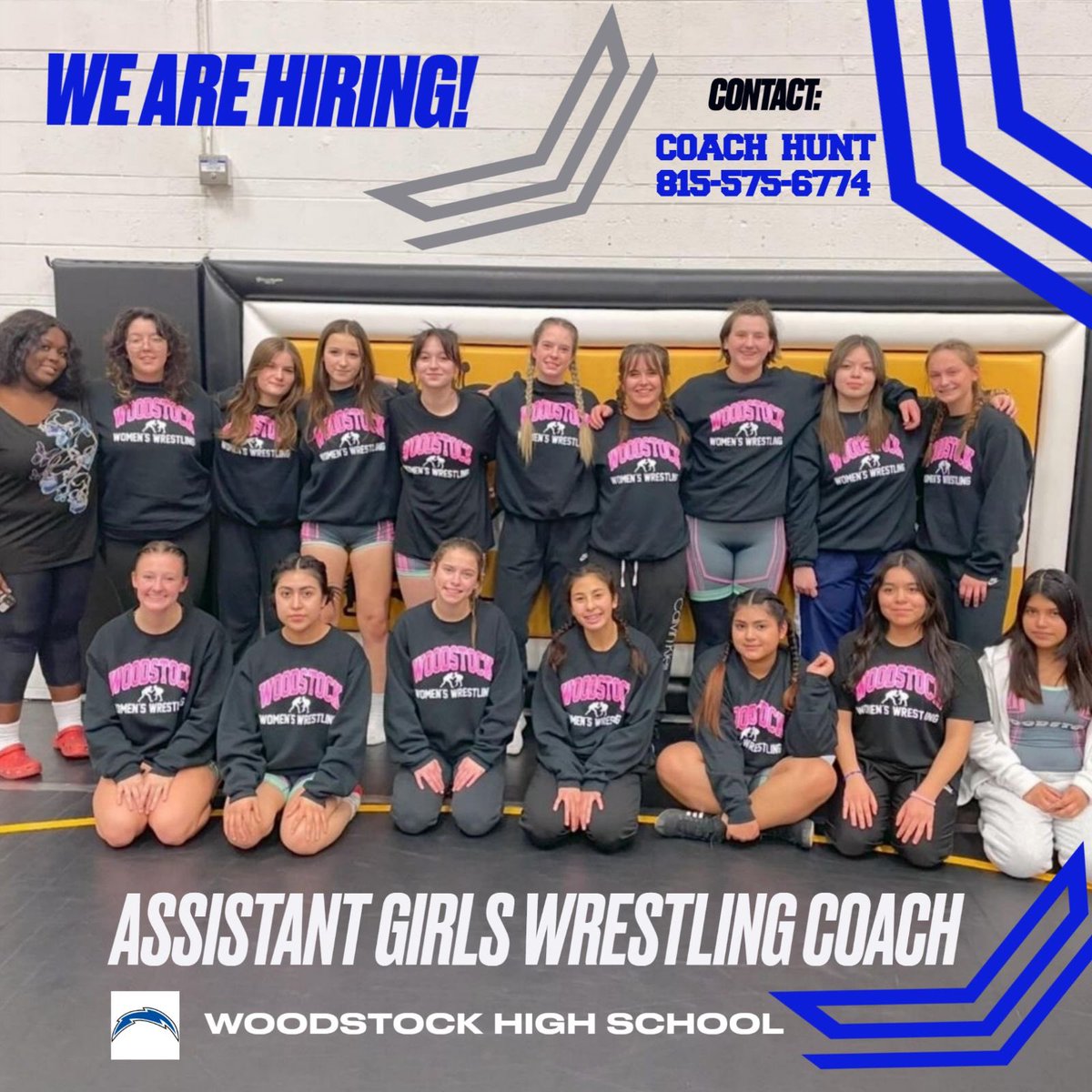 LetsGoStreaks π€πβ‘οΈ (@letsgostreaks) on Twitter photo D200 is looking for a coach for our girls wrestling program. This is an assistant position under the leadership of WHS Head Wrestling Coach Eric Hunt. Contact Coach Hunt or Al Baker (abaker@wcusd200.org), or apply today at woodstockschools.tedk12.com/hire.
π€πβ‘οΈπ€ΌββοΈ D200 is looking for a coach for our girls wrestling program. This is an assistant position under the leadership of WHS Head Wrestling Coach Eric Hunt. Contact Coach Hunt or Al Baker (abaker@wcusd200.org), or apply today at woodstockschools.tedk12.com/hire.
π€πβ‘οΈπ€ΌββοΈ
