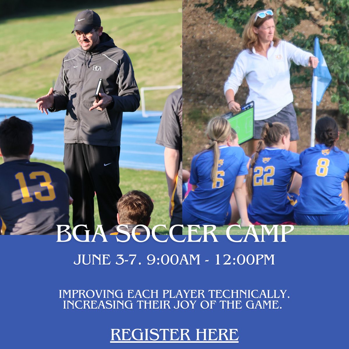 BGASoccer's tweet image. Still a few spots left for our Jr. Academy and Rec Academy soccer camps at ⁦@BGASports⁩. Register today. bgacamps.campbrainregistration.com