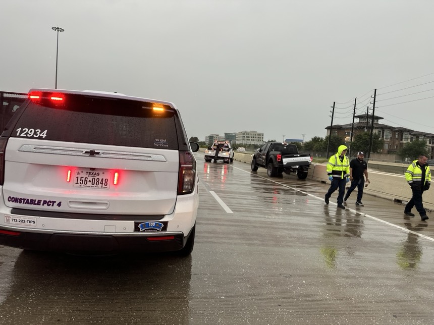 HAPPENING NOW
Deputies with Constable Mark Herman’s Office are working several car crashes where vehicles failed to control speed on wet roads.
Please slow down and give yourself enough time to get to your destination.
Follow us at Facebook.com/Precinct4