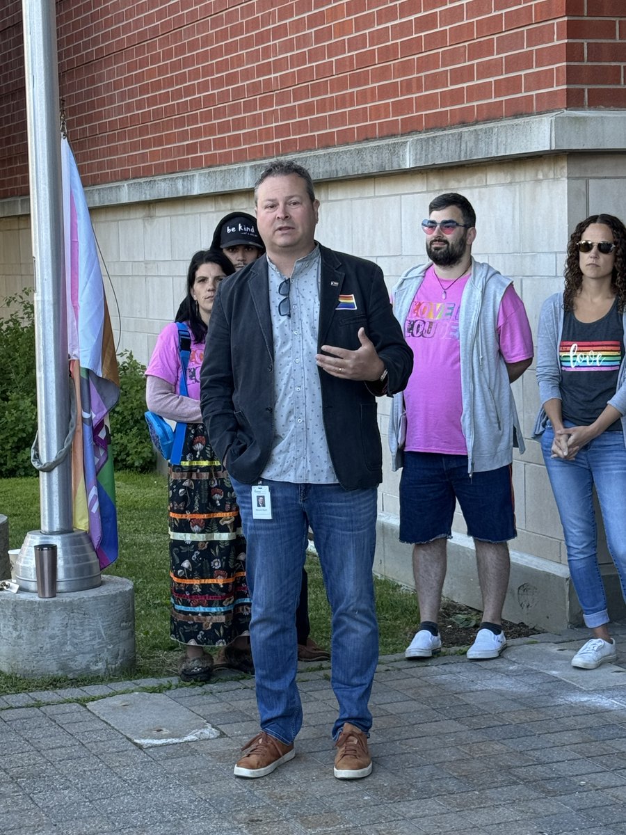 Our CEO was joined by members of the Board of Health today at the <a href="/OxfordC_Pride/">Oxford County Pride</a> flag raising ceremony at the <a href="/OxfordCounty/">Oxford County</a> Building in <a href="/cityofwoodstock/">City of Woodstock</a>.

When communities come together to promote inclusivity and diversity, that’s something to take pride in.

Happy Pride Month!