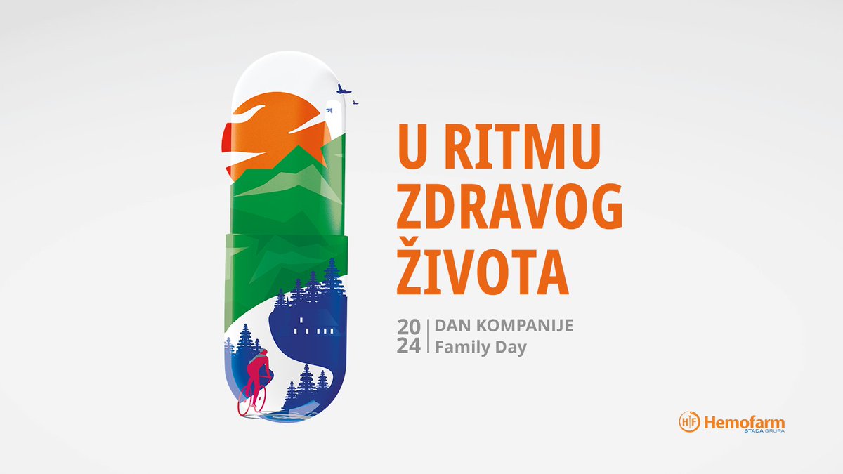Danas obeležavamo 64 godine otkako smo započeli putovanje u ritmu zdravog života; naše putovanje ispunjeno inovacijama, posvećenošću i brigom za zdravlje ljudi. 🎉🍀

Nastavljamo dalje u istom ritmu! Hvala vam što ste deo naše priče. 🧡

#DanKompanije2024 #FamilyDay2024 #Hemofarm
