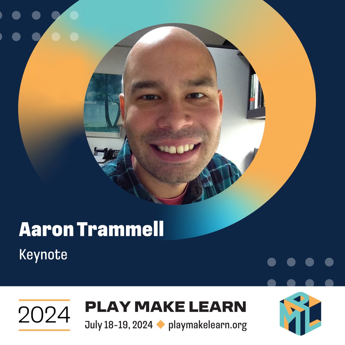 🎉 Exciting News! 🎉

Meet this year’s Play Make Learn Conference!

Aaron Trammell, Associate Professor at UC Irvine, explores how tabletop games reinforce white privilege and hegemonic masculinity. Editor-in-Chief of Analog Game Studies and co-editor at U of Michigan Press.