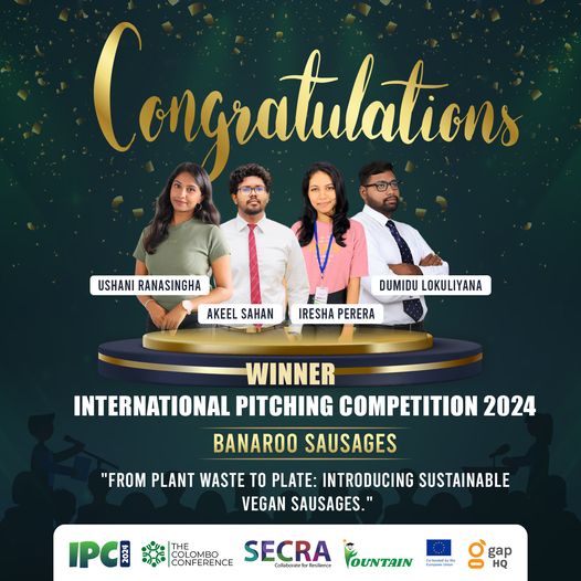 Congratulations to the Winners of the International Pitching Competition!