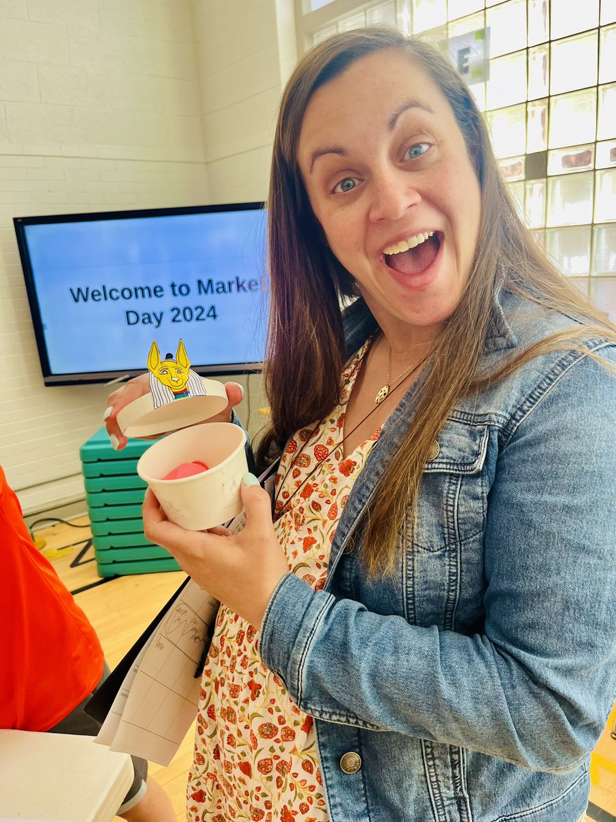 Thoroughly enjoyed the <a href="/BMESBobcats/">Burnley-Moran ES</a> third grade market day today! The students'  knowledge of economics was so impressive and their goods connected to the ancient civilizations they learned about were so creative! Great job, Bobcats!!