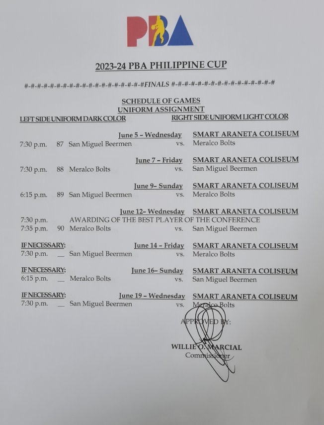 LOOK: Entire SMB vs Meralco finale will be at the Big Dome #PBAPlayoffs