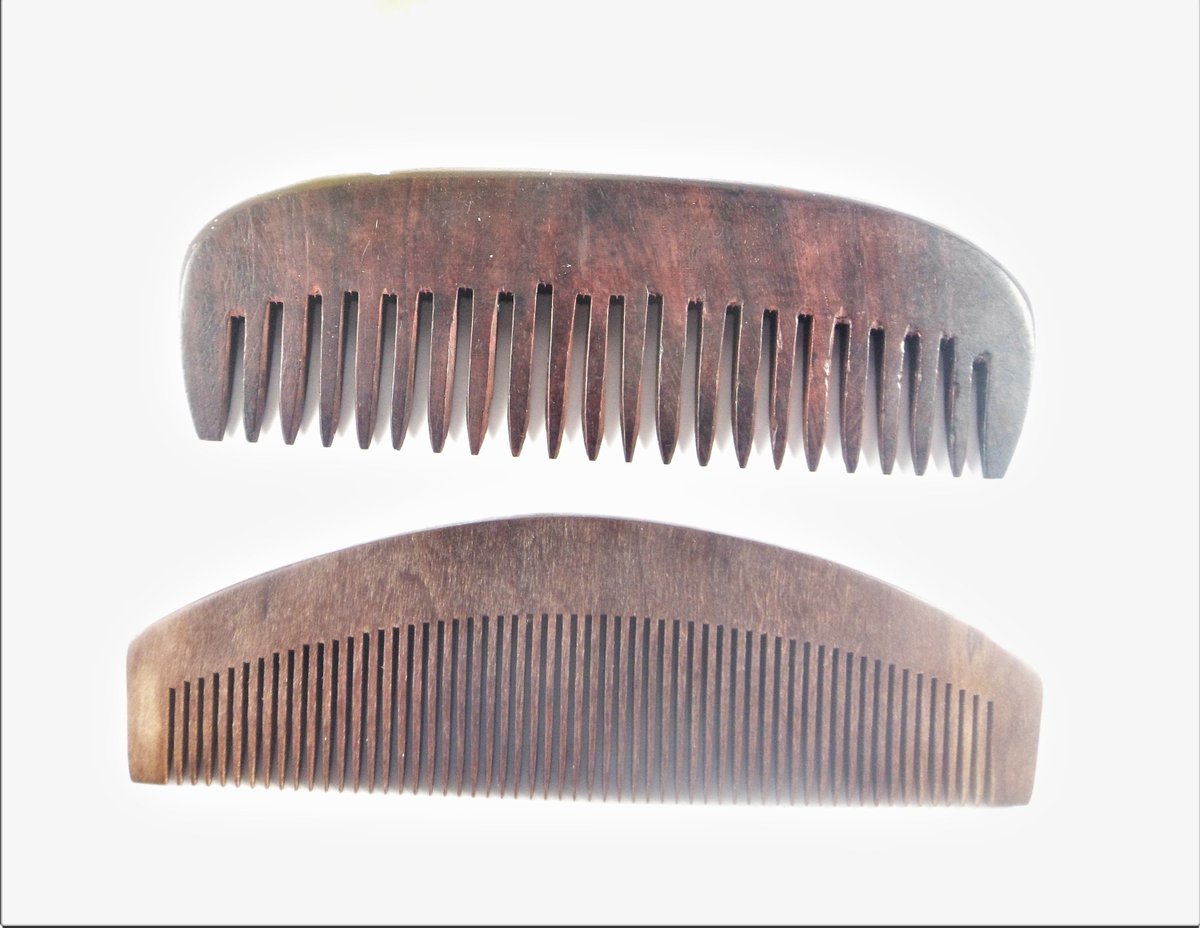 Vintage Wood Comb from India, Indian Handcarved Wooden Comb, Adivasi Tribal Traditional Folk Art Hair Comb, Unisex Hand Carved Comb for Hair tuppu.net/b9fc987e #EtsyShop #NewMexico #EtsySeller #SantaFe #TraditionalComb