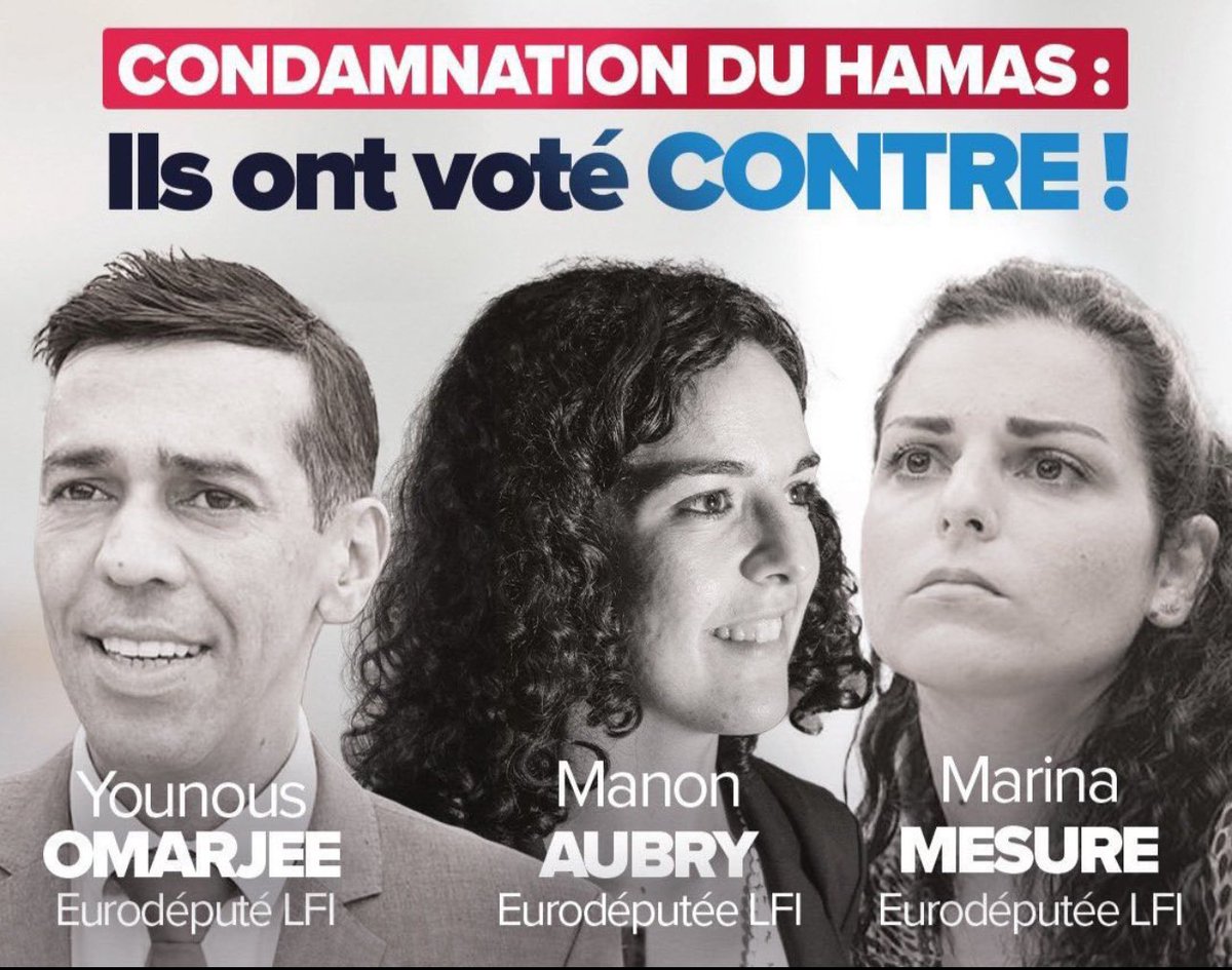 Vous avez cru @ManonAubryFr lorsqu'elle vous a dit avoir pleuré les morts du pogrom du 7 Octobre lors du débat des européennes hier ? J'ai eu un doute. Et j'ai retrouvé cela ⬇️. Le 9 Juin, ne laissez pas les pro Hamas entrer au Parlement européen . Chassez les en. @besoindeurope