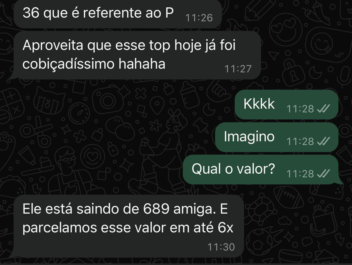 E vai continuar sendo apenas cobiçado