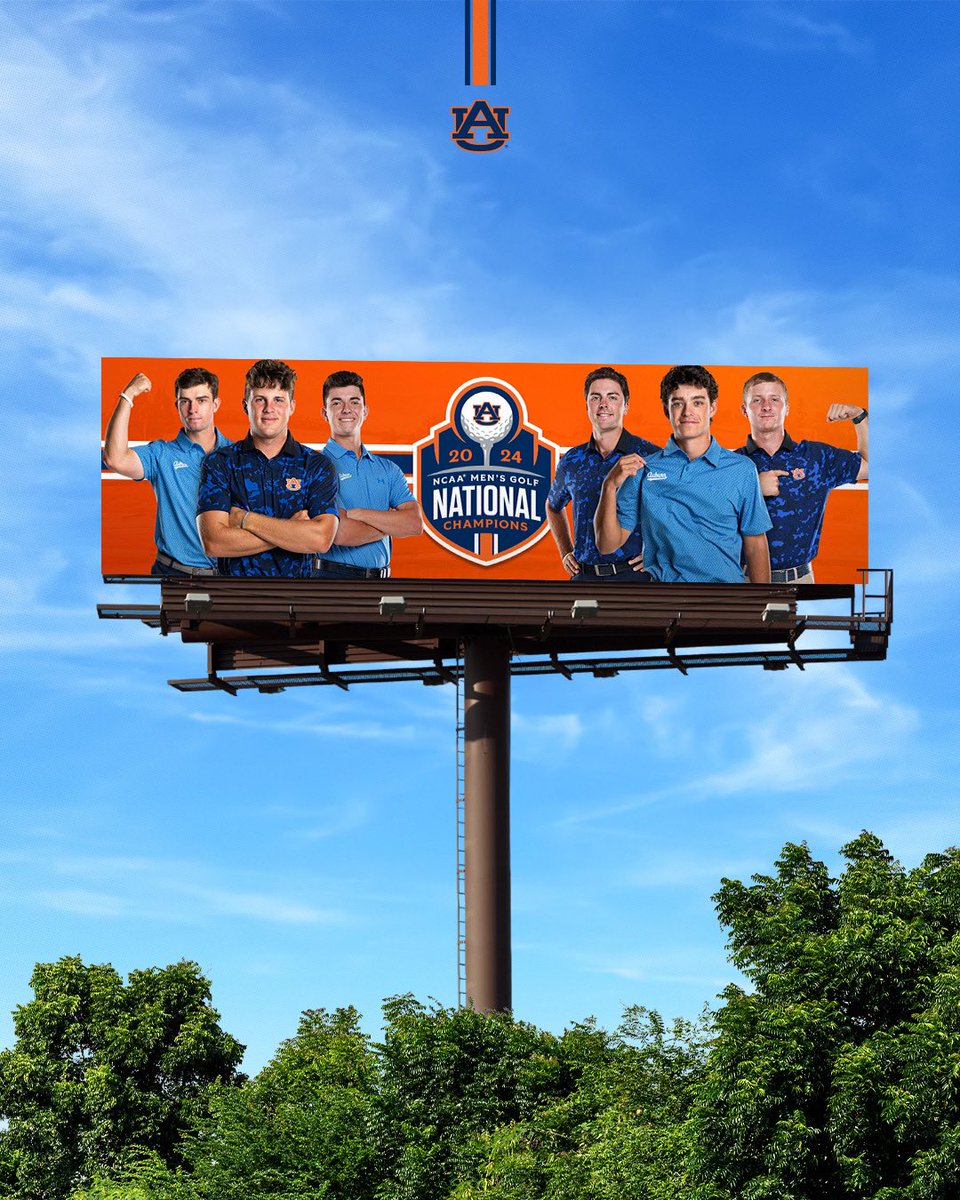 Rumor has it that there are some really cool new billboards popping up around town 🪧🔥 #WarEagle
