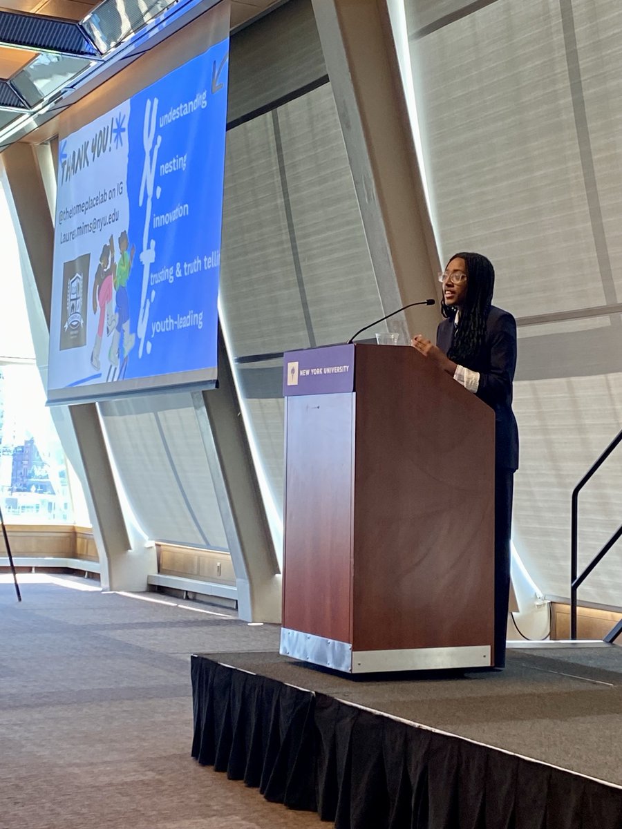 My brilliant colleague <a href="/DrLaurenMims/">Dr. Lauren Mims 👩🏾‍🚀</a> making us dance to Queen Latifah’s UNITY and giving us a MASTER CLASS on community-based research. Thankful for your brilliance.