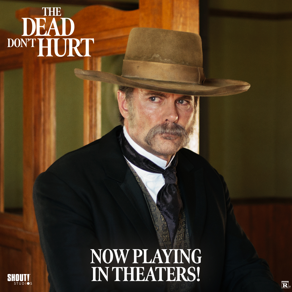 THE DEAD DON’T HURT is a portrait of a passionate woman (Vicky Krieps) determined to stand up for herself in an unforgiving world dominated by ruthless men. See a new kind of Western from writer/director Viggo Mortensen, who also co-stars in the film, in theaters now.