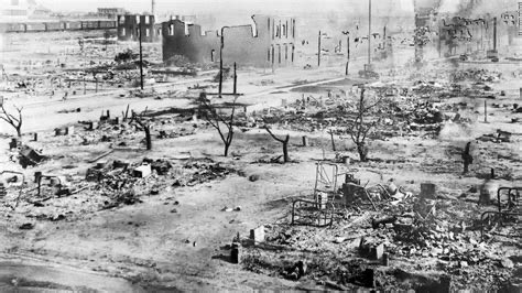 bkaydw's tweet photo. Do you know much about the Tulsa Race Massacre? 
They go out of their way to never mention it.
#wtpBLUE  #DemVoice1  #Fresh 
Believed to be the single worst incident of racial violence in American history…during the course of 18 terrible hours on May 31 and June 1, 1921, more than one thousand homes and businesses were destroyed, 35 square blocks, while credible estimates of deaths range from 50-to 300.  𝗔𝗶𝗿𝗽𝗹𝗮𝗻𝗲𝘀 𝗳𝗹𝗲𝘄 𝗹𝗼𝘄 𝗼𝘃𝗲𝗿𝗵𝗲𝗮𝗱 𝗱𝗿𝗼𝗽𝗽𝗶𝗻𝗴 𝗶𝗻𝗰𝗲𝗻𝗱𝗶𝗮𝗿𝗶𝗲𝘀 𝗮𝗻𝗱 𝘀𝗵𝗼𝗼𝘁𝗶𝗻𝗴 𝘁𝗵𝗼𝘀𝗲 𝗿𝘂𝗻𝗻𝗶𝗻𝗴 𝘁𝗼 𝗲𝘀𝗰𝗮𝗽𝗲 𝘁𝗵𝗲 𝘁𝗲𝗿𝗿𝗼𝗿. By the time the violence ended, the city had been placed under martial law, thousands of Tulsans were being held under armed guard, and the state's second-largest African American community, Greenwood, home to wealthy, middle class, and poor, had been burned to the ground.

Almost immediately after Greenwood burned, efforts began at the highest levels to suppress what happened during the massacre.
When this massacre occurred, Tulsa was becoming the oil capital of the world. It was trying to position itself as a cosmopolitan city.
But the actions of white Tulsans during the massacre showed how false that image was. While some white Tulsans initially boasted of their role in the violence — some sold postcards depicting the destruction — everything soon disappeared as Tulsa officials realized the potential harm to the city’s reputation.
The mayor and other politicians and the Chamber of Commerce and other people who ran the town realized that the massacre was this horrible ‘public relations problem’. So they determined they’d “tamp it down.”
They go out of their way to never mention it.

https://t.co/ogT2lAmoLT…

Historians say the strength of Greenwood’s residents and their determination to rebuild both their neighborhood and their lives after the violence inflicted upon them by their neighbors should never be forgotten.
“Imagine how gutsy it was for these maids and cooks and dishwashers and chauffeurs to then a week later go into the white community, to their jobs,” said Ellsworth. “They don’t know if the people they’re seeing had just been shooting at them — the courage of those people is just amazing”
(I cut/pasted this from my previous posting)