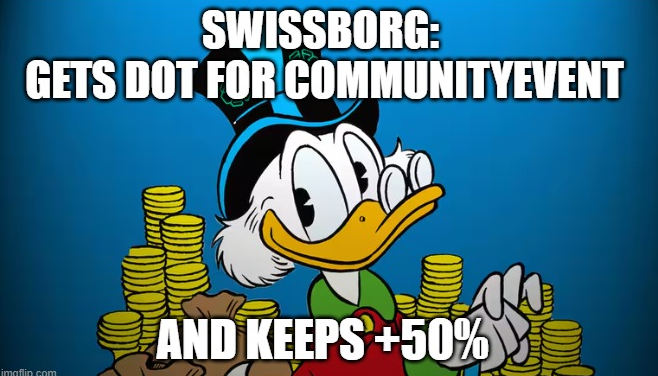 mischaky's tweet photo. ๐๐บ
@SwissBorg
#SBDOTSPRT #DoubleSprintRewars https://t.co/ZjX5AwLE6K