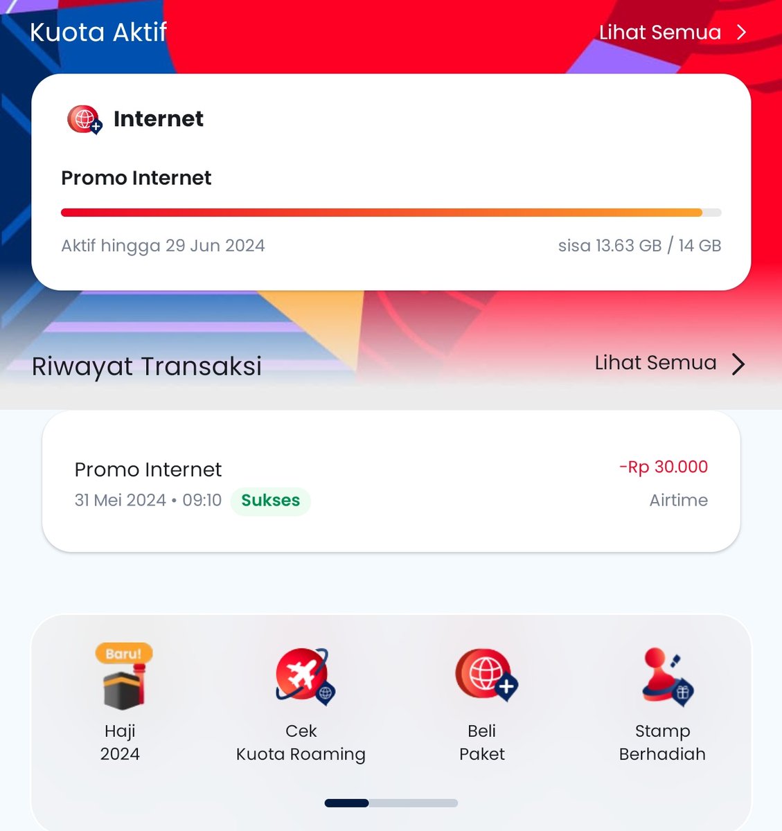 jambe9's tweet image. Ini kartu secondary tapi paket Telkomselnya Sakti Amat dah. 30rb 14GB