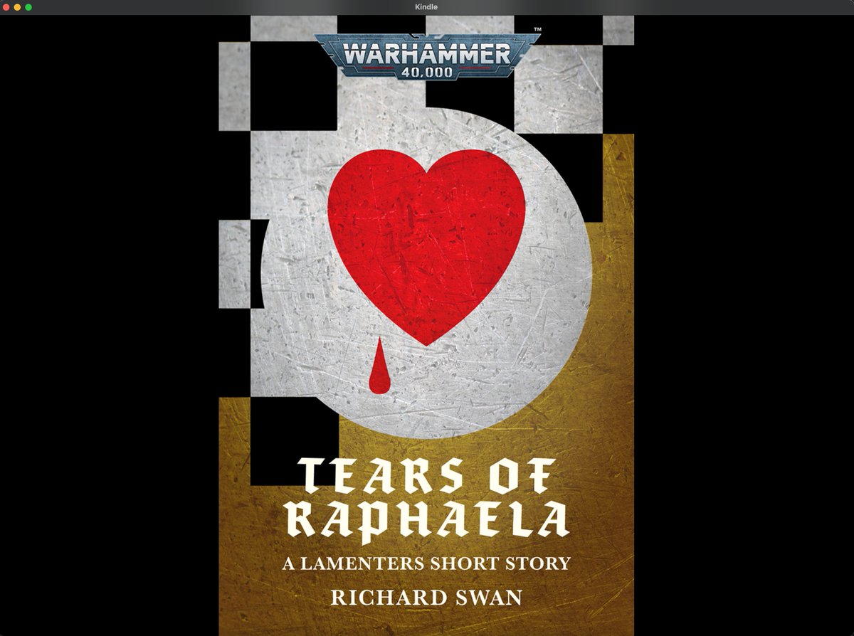 40K plus one of my favourite fantasy authors? Hell yeah! <a href="/Richard_S_Swan/">Richard Swan (is not here)</a>