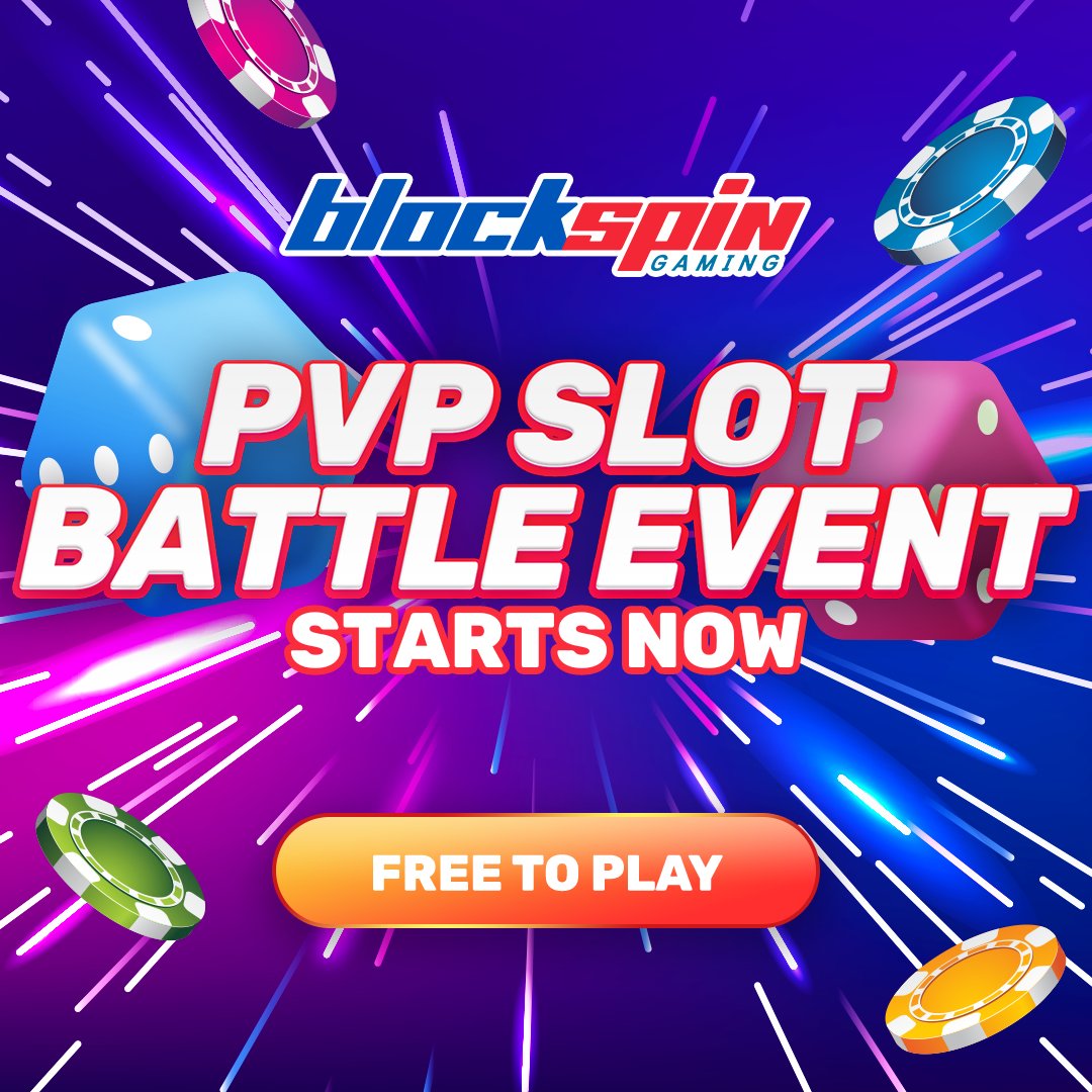 🎰PVP Slot Battle Leaderboard Tournament starts now!🎰

🎁100K Chips prize will be set for the hourly leaderboard!

Head over to our discord for the mechanics!
discord.com/invite/5ZcQ93E…

⌛starts NOW
⌛ends in 1 hour
#free2play #giveaway #freechips