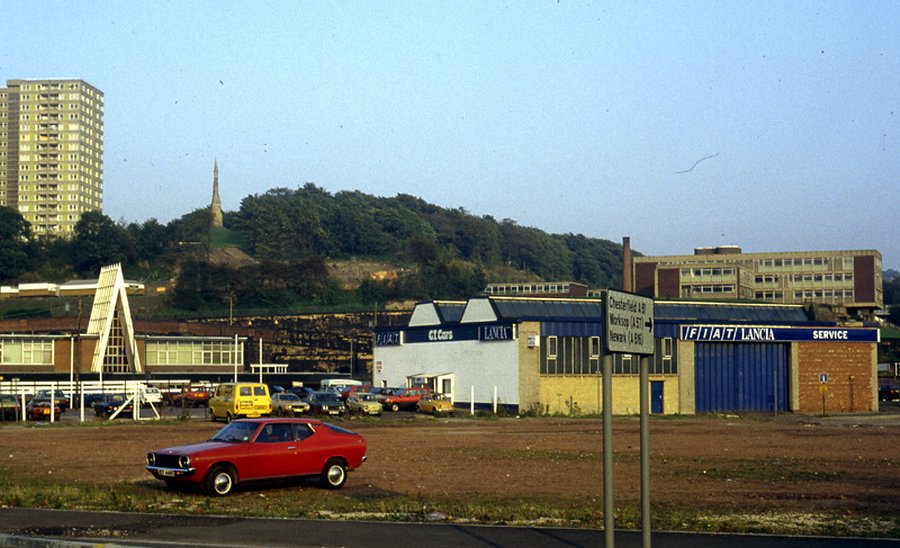 Claywood Flats, the Cholera Monument and Granville College, 1983
#Sheffield