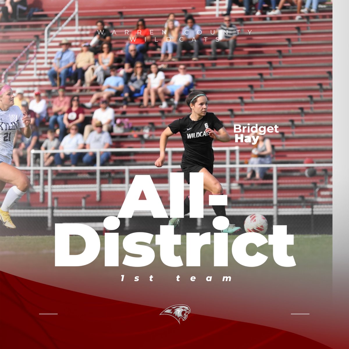 Shout out to our two first team All-District players <a href="/bridget_hayyy/">bridget</a> and <a href="/RosnerSadie/">Sadie Rosner</a> !
Bridget tallied up 18 goals and 6 assists this season, while Sadie had a double double with 12 goals and 12 assists!