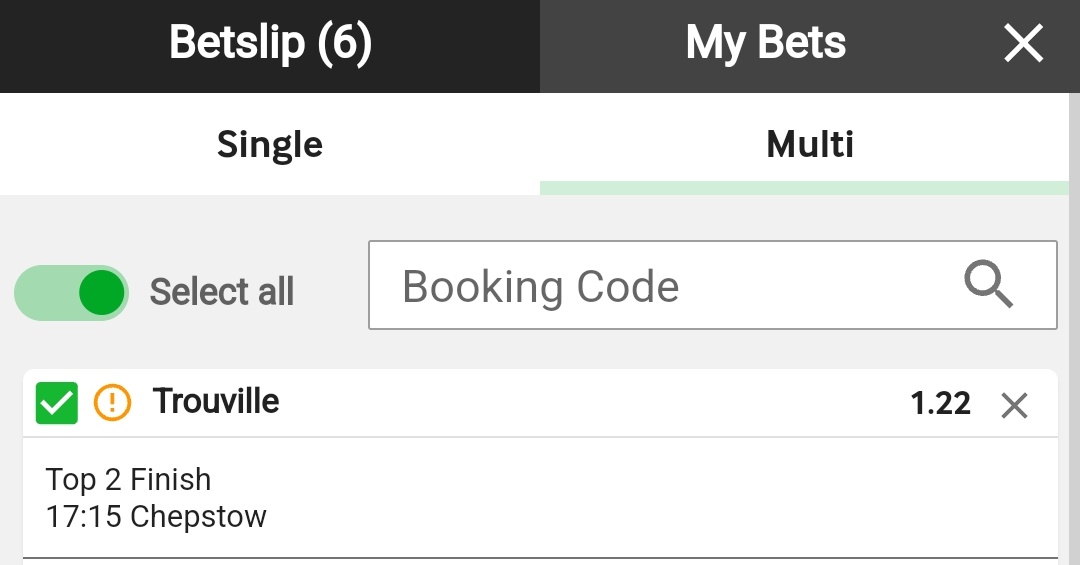 AshK0087's tweet image. 🤔 I couldn't decide so shared as free cause I won't include in #CrazyCodes 🐎🔥
First race on #CrazyCode @ 17:40 - #CrazyCode will be sent to those who opted in at 17:30 🐎🔥
If you want to opt in #CrazyCodes just DM me.
Please expect delays in response 😊🙏