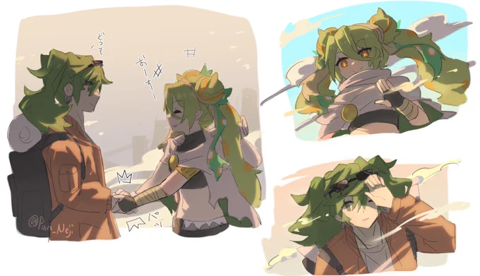 砂ミクとじめんミクの話①#初音ミク 