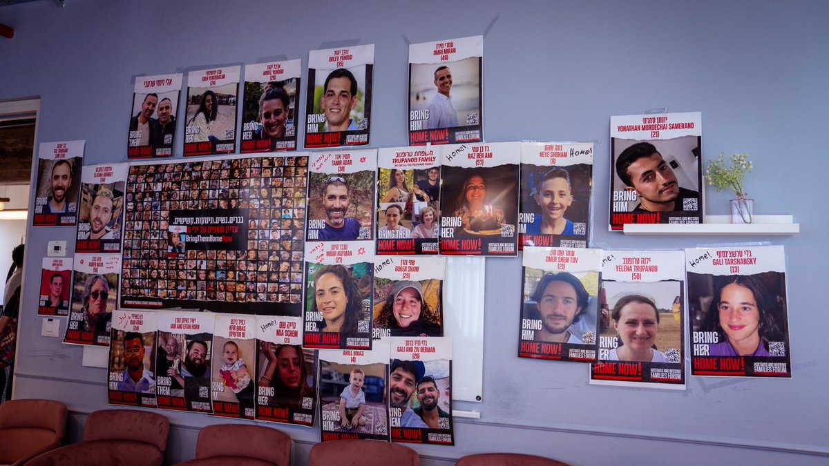 NikkiHaley's tweet image. After eight months, 125 hostages are still being held in Gaza, 8 of them are American. There shouldn’t be a day that goes by that we don’t talk about them. 

Hamas terrorists tortured and abducted hundreds of innocent people. Afterward, they imprisoned them in horrific…