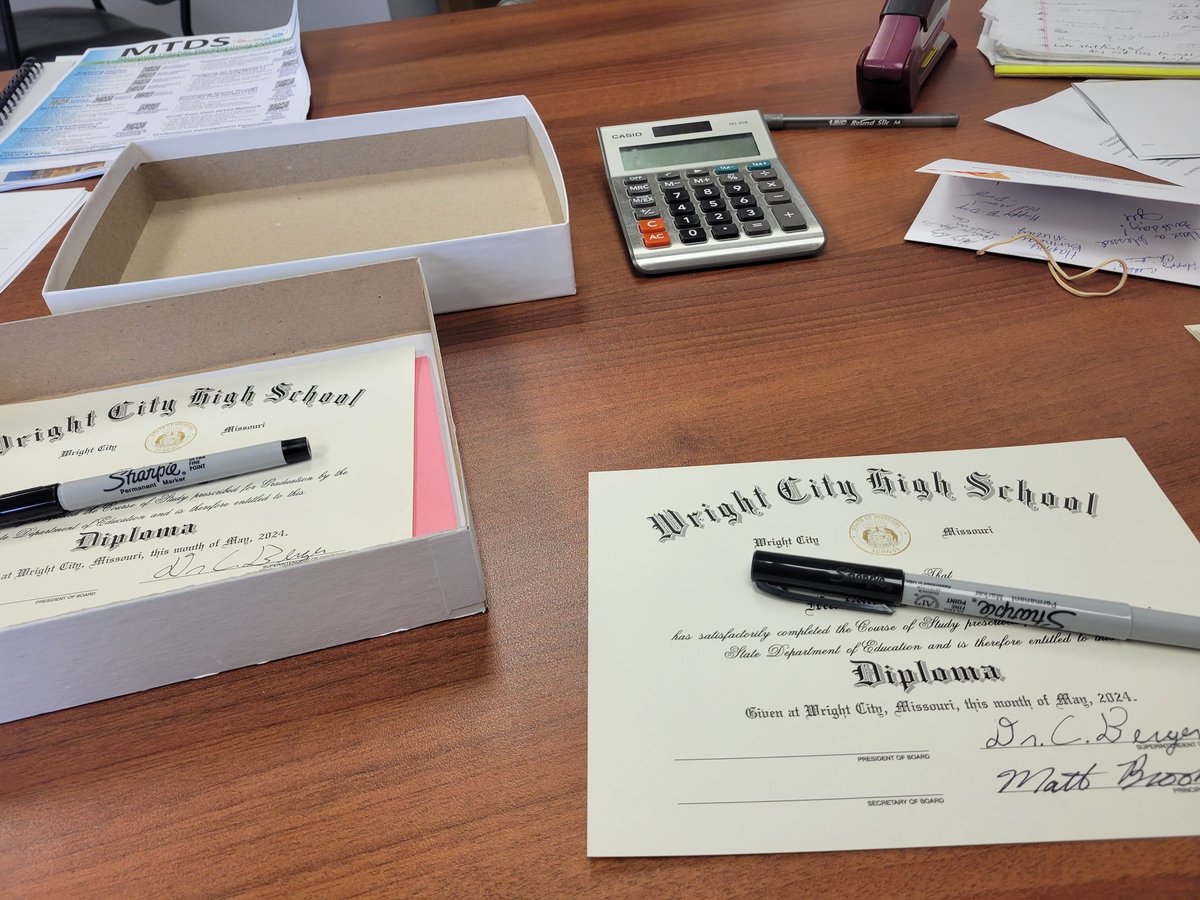 One final time.  Congrats Class  of 2024!  #wildcatstrong