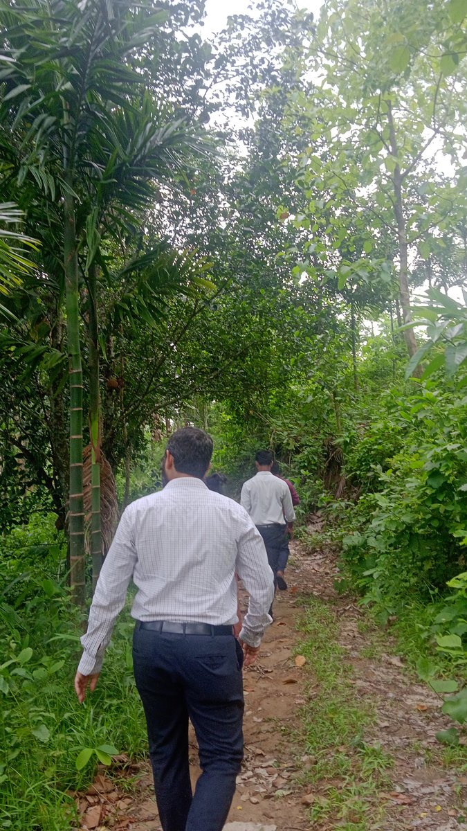 Sri. Arghya Saha, ADM &amp; Collector- PP, Unakoti District hold a meeting with SHG members regarding cleanliness of Unakoti Archeological site. Also, visited in proposed picnic spot.