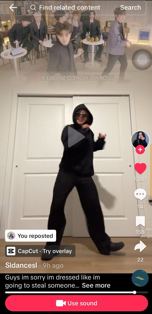 PHatiny20's tweet photo. TikTok account with almost 700K followers did the #WORKDanceChallenge
Go engage to boost ๐ฅ
Link๐ https://t.co/Na9b9gKLjB
#WORK #GOLDENHOUR_Part1 #์์ดํฐ์ฆ
@ATEEZofficial https://t.co/6SnK8rHkkG