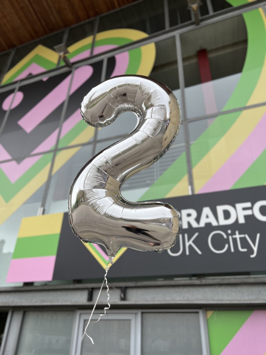 Happy Bradford 2025 Day 💛💚🩷 

It's been two years since we won the title of UK City of Culture. Today, we’re celebrating the people who have joined us on our journey so far, and all the ones who will come to be a part of it. 

#Bradford2025 #UKCityofCulture