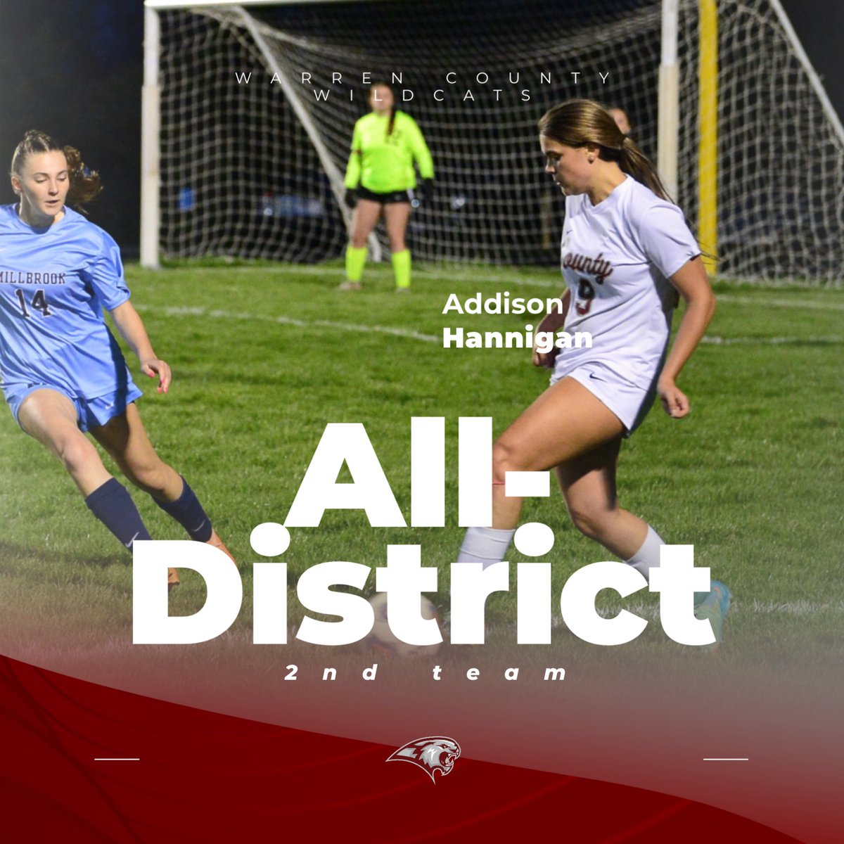Making the All-District second team were Laney, Jac, and Addison! 

All three were instrumental in our success this season, and we will miss our senior captains!