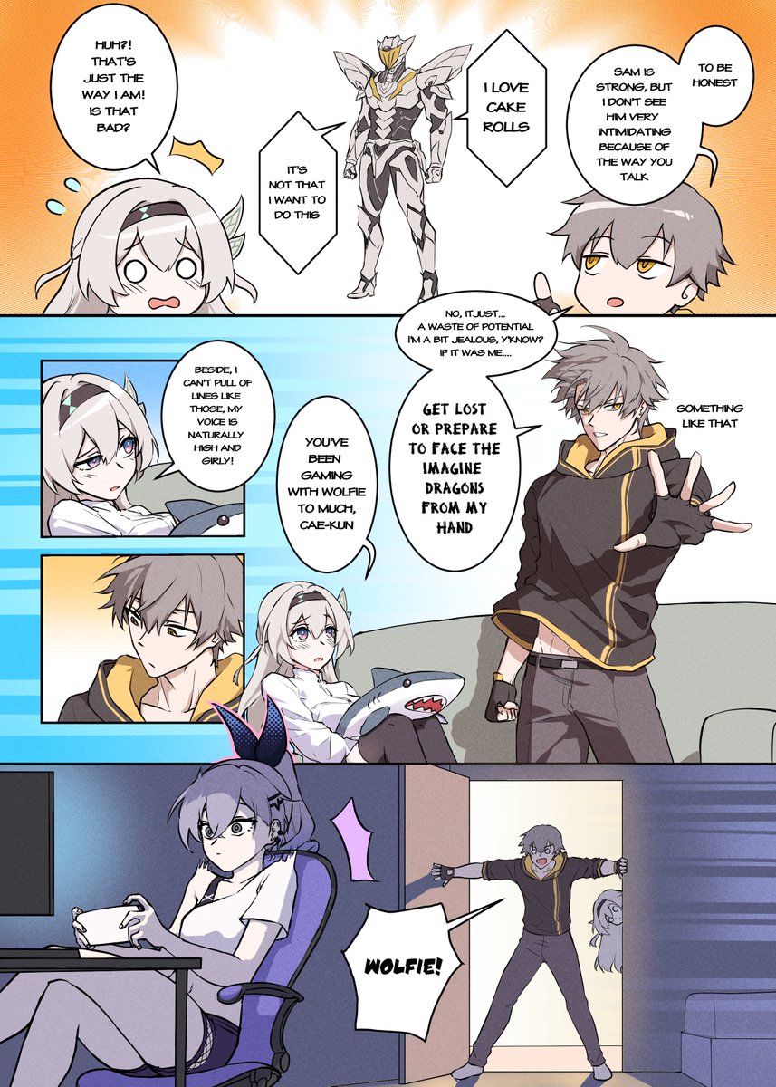 51Huybu's tweet image. A cheesy one-liner (Full one-shot, a thread) 
This is my 2nd entry for this year Multiverse Vistas!
#MultiverseVistas #HonkaiStarRail #Firefly #Fireflyhsr
(1/4)