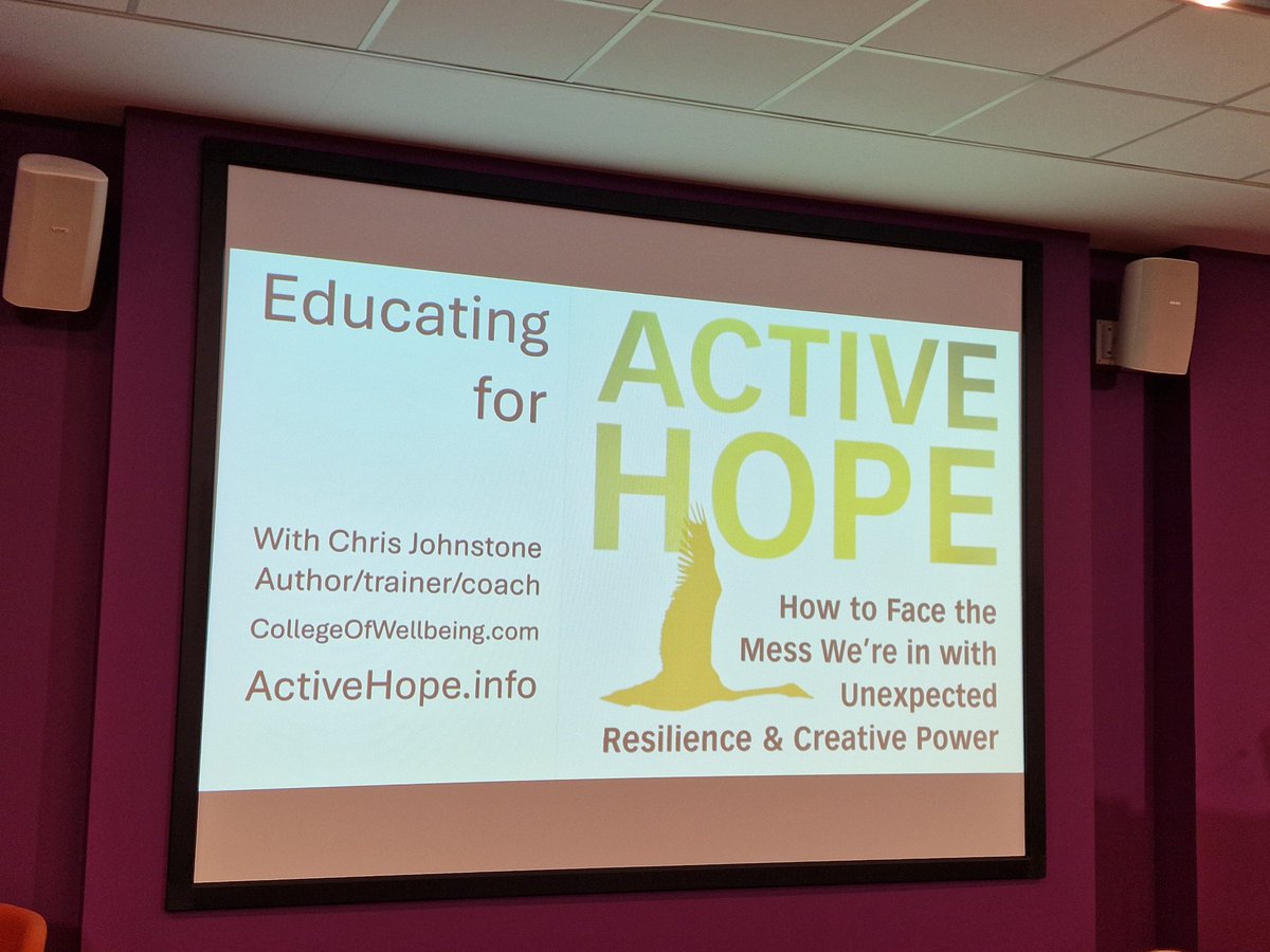 Nick Barnes 💙 (@yppsych) on Twitter photo A beautiful caring & compassionate end to such a wonderful #HIGHLANDMEDCONF24 #conference - #strivingforsustainability with #chrisjohnstone sharing narrative on #ActiveHope
<a href="/NHSHighland/">NHS Highland</a> <a href="/AbdnAlan/">Alan Denison</a> <a href="/ph_alliance/">Planetary Health Alliance</a> <a href="/rcpsychGreen/">RCPsych Planetary Health&Sustainability Committee</a> <a href="/PsychDeclares/">PsychDeclares</a> <a href="/aberdeenuni/">University of Aberdeen</a> @HIClimateHub <a href="/CATScotland1/">CAT Scotland</a> A beautiful caring & compassionate end to such a wonderful #HIGHLANDMEDCONF24 #conference - #strivingforsustainability with #chrisjohnstone sharing narrative on #ActiveHope
<a href="/NHSHighland/">NHS Highland</a> <a href="/AbdnAlan/">Alan Denison</a> <a href="/ph_alliance/">Planetary Health Alliance</a> <a href="/rcpsychGreen/">RCPsych Planetary Health&Sustainability Committee</a> <a href="/PsychDeclares/">PsychDeclares</a> <a href="/aberdeenuni/">University of Aberdeen</a> @HIClimateHub <a href="/CATScotland1/">CAT Scotland</a>