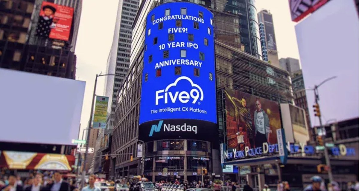 Our CEO @Mike_Burkland reflects on Five9's 10-year IPO anniversary--a milestone made more significant by the remarkable growth & impact Five9 has achieved as a team over the last decade. Read more: spr.ly/6010eDvgs. #IPOAnniversary #LifeAtFive9