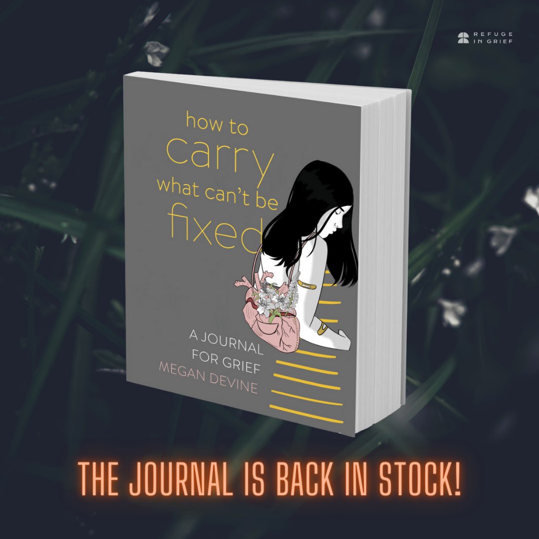 How to Carry What Can't Be Fixed is finally, officially back in stock! If you've been searching for copies, you'll find it available on Amazon, Barnes & Noble, Thriftbooks, and lots of other places. More info & ordering links at refugeingrief.com/books
#TherapyTools #MedEd