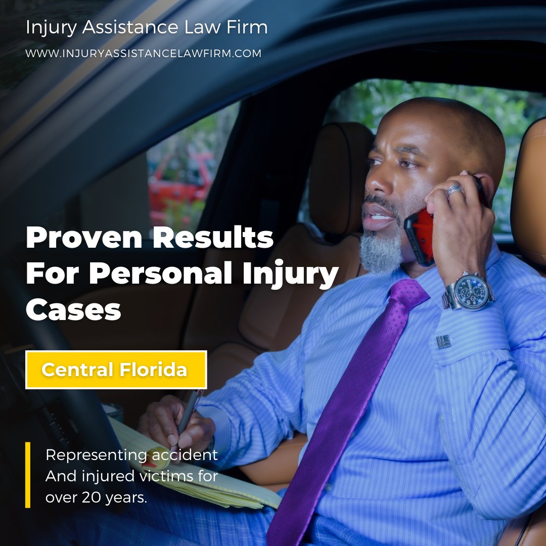 Injury Assistance Law Firm is dedicated to delivering the most professional, ethical, and compassionate legal representation to our clients by working collaboratively as a team.

#injuryassistancelawfirm #hardworkheartandhustle #personalinjury #compensation #winterhaven #orlando