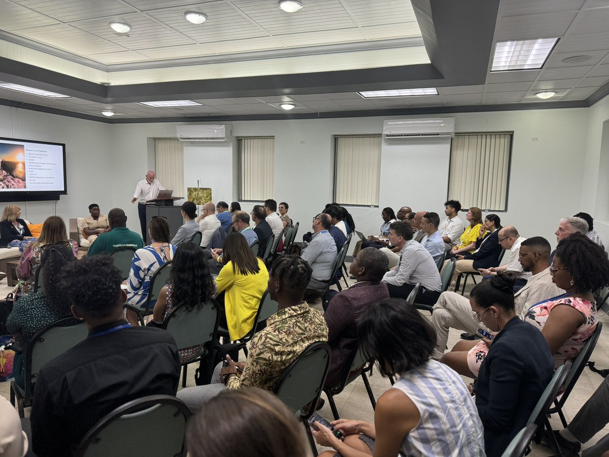 EAG 🦜🦎🌿🐢 (@eagantigua) on Twitter photo “Under the backdrop of SIDS4🇦🇬, my key message was built on the pillars of Local Action for Global Challenges🌎.” Johnella Bradshaw, RER Coordinator (EAG)
Tuesday evening, Johnella was a panelist in <a href="/FaunaFloraInt/">Fauna & Flora</a>’s SIDS4🇦🇬 side event! “Under the backdrop of SIDS4🇦🇬, my key message was built on the pillars of Local Action for Global Challenges🌎.” Johnella Bradshaw, RER Coordinator (EAG)
Tuesday evening, Johnella was a panelist in <a href="/FaunaFloraInt/">Fauna & Flora</a>’s SIDS4🇦🇬 side event!
