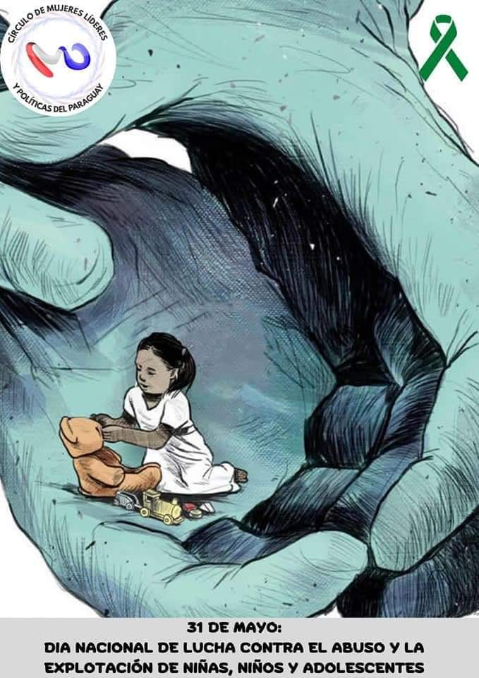 cmlpp_py's tweet photo. El CMLPPhoy31/05reafirmamos nuestro compromiso en la lucha contra el abuso infantil,no solo de retórica sino de contundentes acciones que ya hemos iniciado absolutamente convencidas que todos somos responsables en cambiar realidades. Queremos niños paraguayos felices y libres! https://t.co/6Nh9knmZ2K
