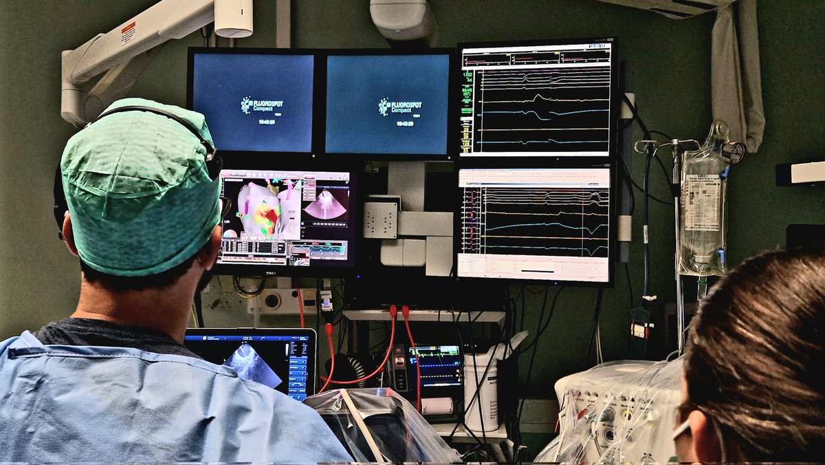 DenislavBoychev's tweet photo. Spent the last few days in Ljubljana, participating in the ICE Guided fluoroless ablation workshop. Thank you @JanMatevz, Jernej Štublar, @BorAntolic, A. Pernat, Luka Klemen,
@MartinRauber3, M. Tolapović, Tine P. Kalinšek and the hole organizing comittee. Amazing work! https://t.co/KkCLhqhyLf