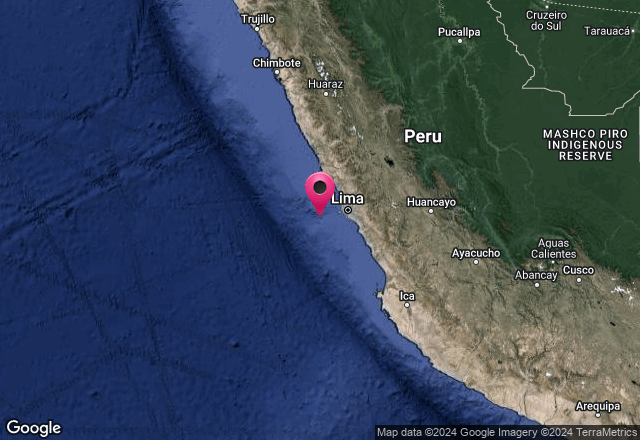 #ÚltimoSismoNacional
SIMULACRO DE ALARMA TSUNAMI
31-05-24 10:00:37
Magnitud: 8.8 MW
Referencia: 60 KM AL OESTE DEL CALLAO
Profundidad: 42.00 km
Fuente: IGP