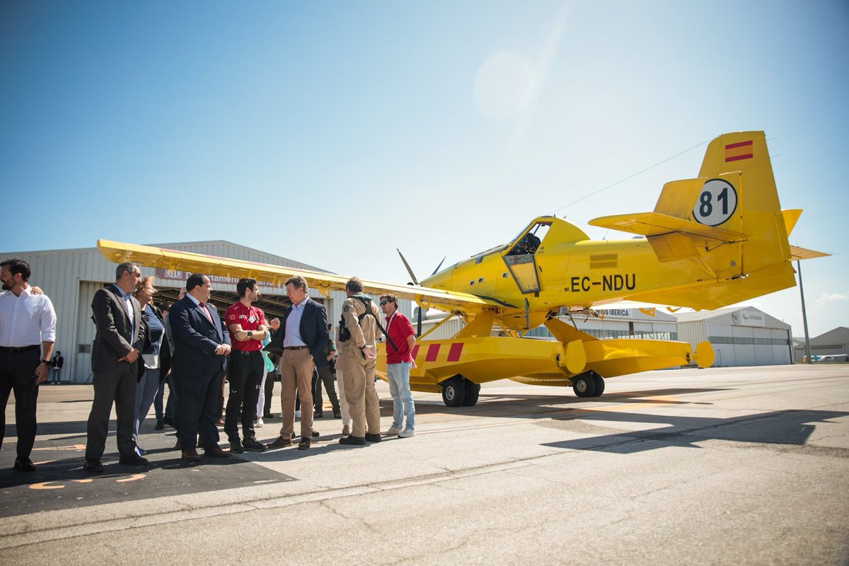 🚁 La Campanya Forestal 2024 s’ha presentat a l’aeroport de #Sabadell.

Hem acompanyat el conseller d’@interiorcat, Joan Ignasi Elena, i @bomberscat, @agentsruralscat i @emergenciescat.

🗓️ La campanya comença l’1 de juny i finalitza el 30 de setembre.

🔗 govern.cat/salapremsa/not…