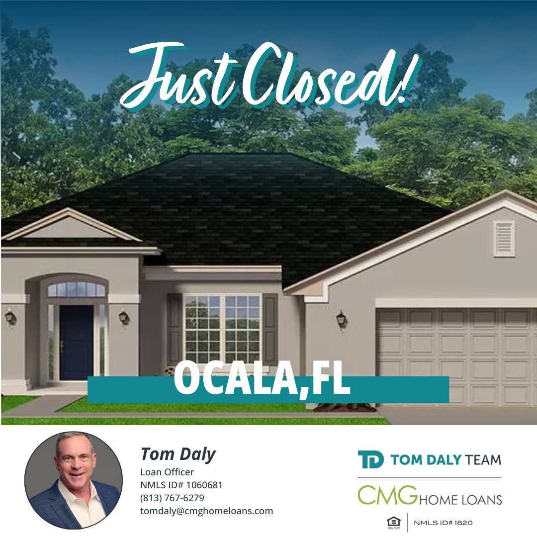 Everyone, help me congratulate the Martin family on their incredible new home! Here's to starting the weekend on the right foot! 🎉

Thank you, Terri Williams with Jemini Realty Corp for all your hard work to help make this happen!

#Closed #FloridaRealEstate #HomeLoans