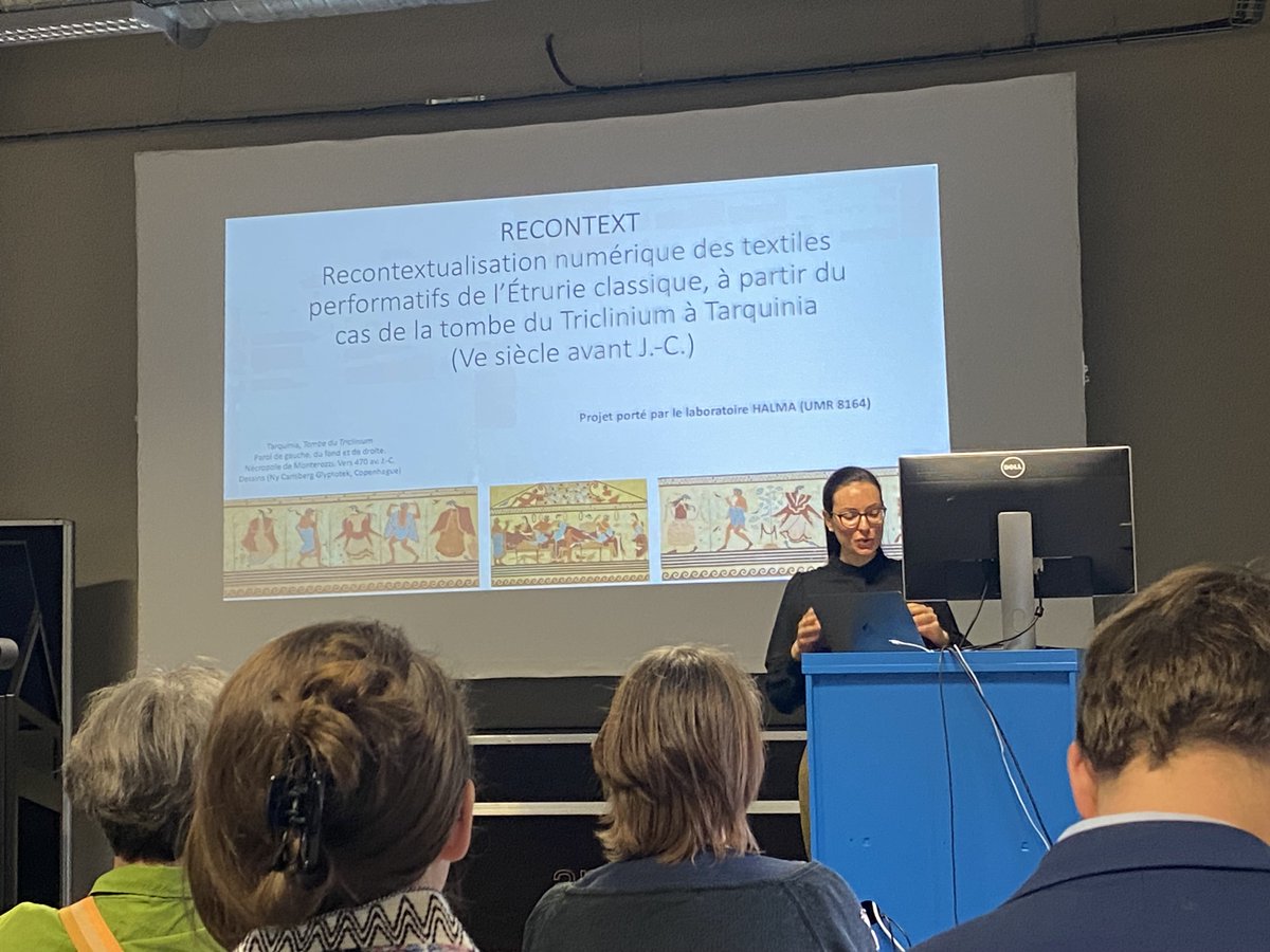 Ce vendredi 31 mai <a href="/FR_SCV/">Sciences et Cultures du Visuel</a> (Tourcoing) :
"Restitution des projets émergents du CPER ENHANCE et présentation des projets avancés"
<a href="/audrey_gouy/">Audrey Gouy</a> et @Nicolas_Genis présentent leurs projets RECONTEXT et InCity
🔗halma.univ-lille.fr/detail-event/a…
cc <a href="/RechercheUlille/">Recherche - Université de Lille</a> <a href="/CNRS_HdF/">CNRS Hauts-de-France</a> <a href="/MinistereCC/">Ministère de la Culture 🇫🇷</a>