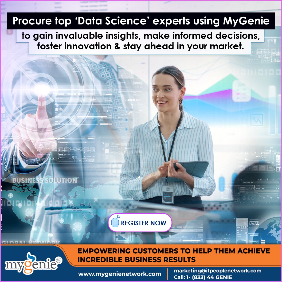mygenienetwork's tweet image. Quickly find & procure top ‘Data Science’ experts using MyGenie.
Register as ‘Employer’ now: mygenienetwork.com/RegistrationPa…
Follow MyGenie on LinkedIn: linkedin.com/company/mygeni…
#datascienceexperts #procurement #platform #MyGenie
