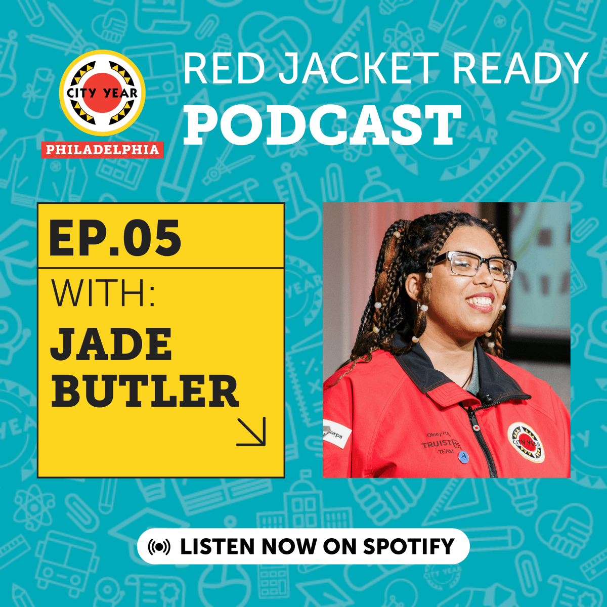 Tune into our new podcast episode featuring Jade Butler, Student Success Coach at Olney High School! Jade shares her journey preparing for her speech at the recent #RedJacketGalaCYP, offering public speaking tips and advice for future SSCs.

Listen now: loom.ly/PBe7w5g
