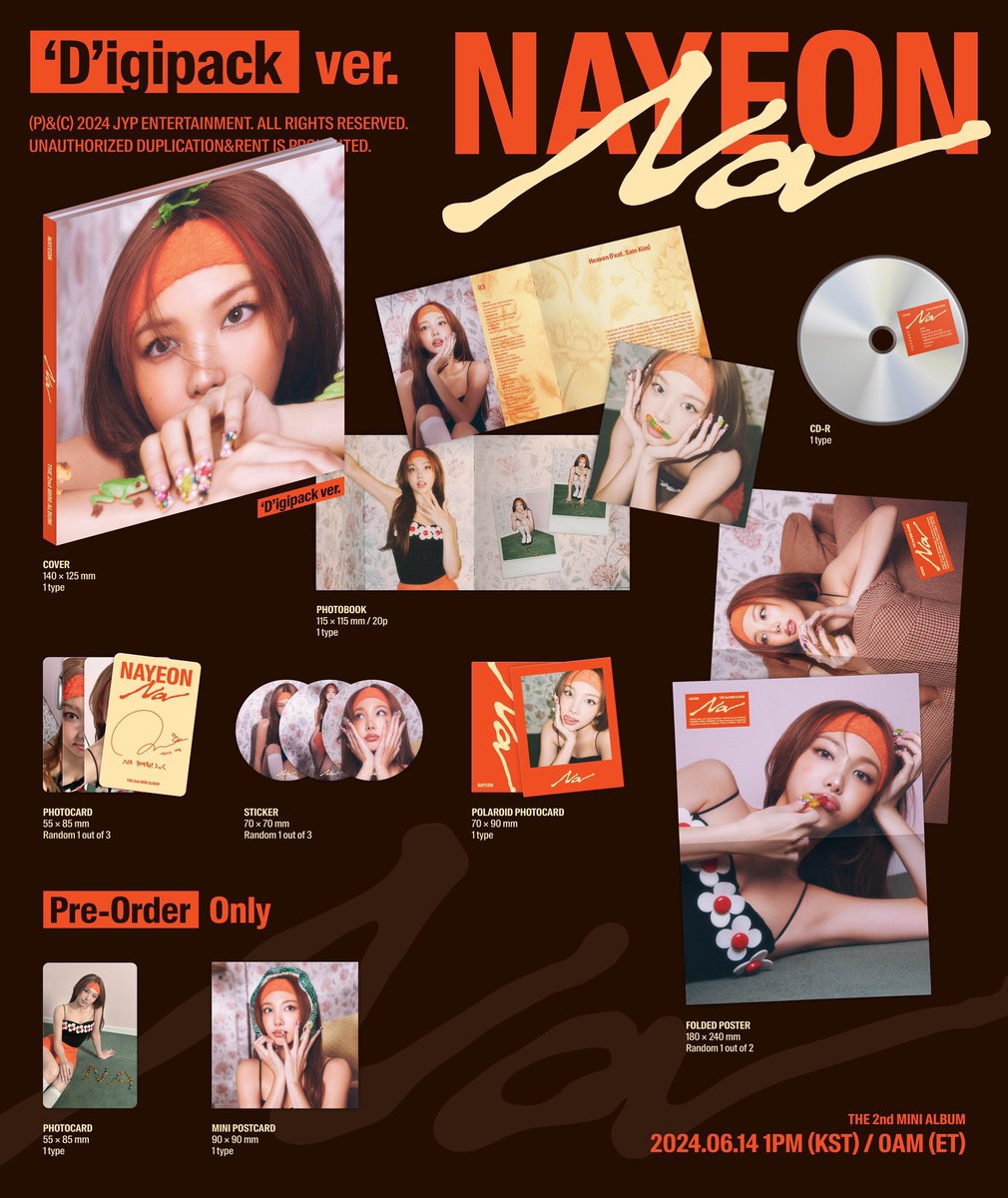 TWICE ナヨン Na ポップアップ ABCD 限定 特典トレカ コンプ