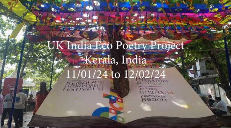 Literature Across Frontiers (@makinglittravel) on Twitter photo UK India Eco Poetry Project toured Kerala in Jan-Feb 2024 with performances at <a href="/KeralaLitFest/">KeralaLiteratureFest</a> @mbifl2024 and #ILFK. It is now landing on the coast of Wales to celebrate #WorldOceansDay. Watch, listen, enjoy and come to see us at #PontioArtsCentre on 8 June
youtu.be/m65Styt51Uc?si… UK India Eco Poetry Project toured Kerala in Jan-Feb 2024 with performances at <a href="/KeralaLitFest/">KeralaLiteratureFest</a> @mbifl2024 and #ILFK. It is now landing on the coast of Wales to celebrate #WorldOceansDay. Watch, listen, enjoy and come to see us at #PontioArtsCentre on 8 June
youtu.be/m65Styt51Uc?si…