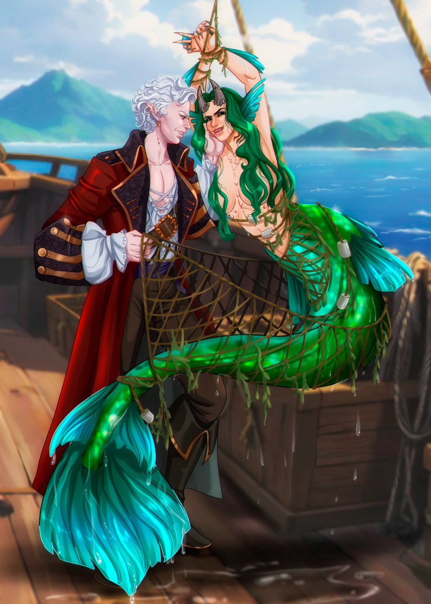 BloodyRabbit1's tweet photo. #BaldursGate3 #bg3 #Astarion #Astarionbaldursgate #art #mermay https://t.co/hCUud8qXeq