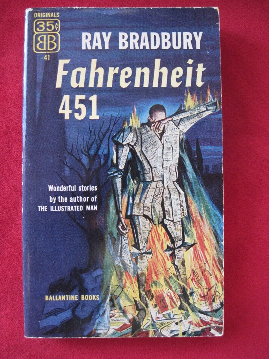 In 1953, Ray Bradbury rented a typewriter in the basement of UCLA’s Powell Library for 20 cents an hour. Nine days and $9.80 later, he completed his novel 'Fahrenheit 451.' web.archive.org/web/2018103112…