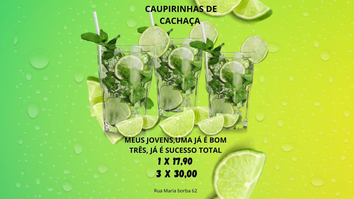 sucessos_bar's tweet photo. Meus jovens, com este friozinho vai bem aquela caipirinha batida na hora daquele jeito que é sucesso!!! Com promoção então 👀 https://t.co/CrNPuel2Zg