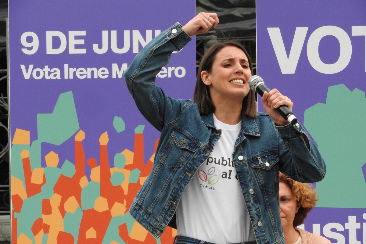 Acto de Podemos ayer con Irene Montero, quien demostró una vez más ser una luchadora incansable y que la humanidad y la solidaridad deben de ser el eje central de nuestra acción política.